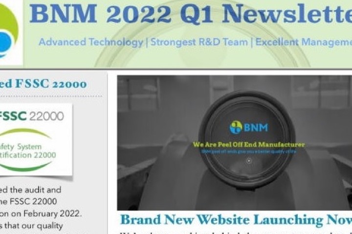 Newsletter : BNM 2022 Q1 Review