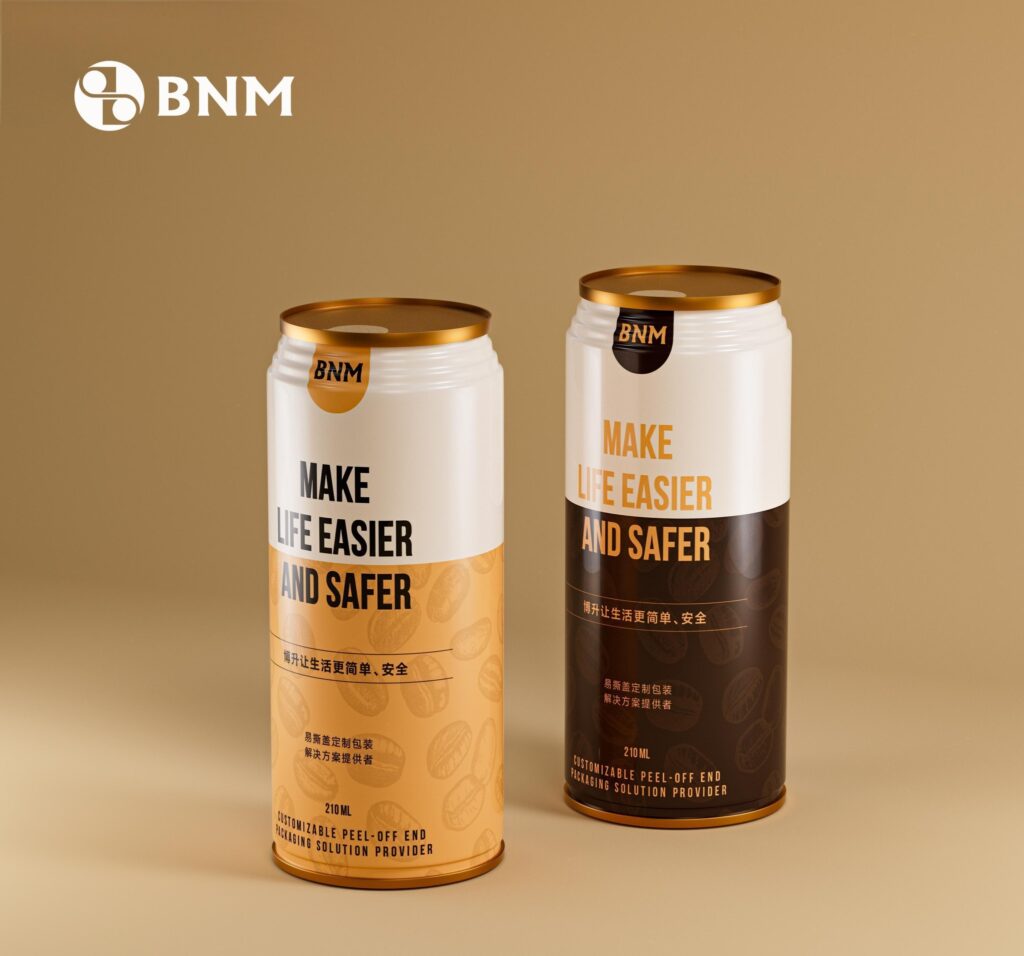 BNM peel off end beverage - Coffee